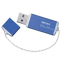 USB2.0フラッシュディスク メタル筐体 256MB ネイビー