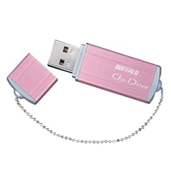USB2.0フラッシュディスク メタル筐体 256MB ピンク