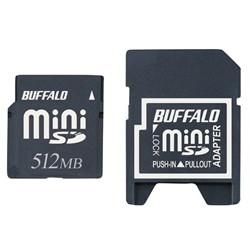 miniSDカード 512MB