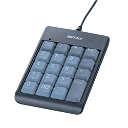 USB1.1対応スタンダード10キー19Key ブラック