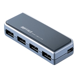 USB2.0Hub 4ポート ブラック