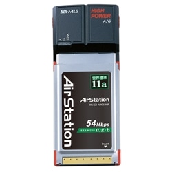 AirStation11a/g切替 CardBus用 ハイパワー無線LANカード