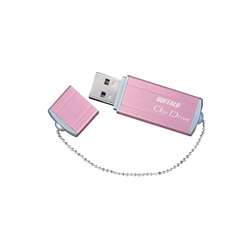 USB2.0フラッシュディスク アルミ筐体 512MB ピンク