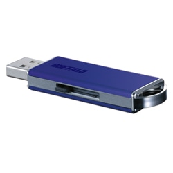 USB2.0フラッシュメモリ デザインモデル 256MB アオ