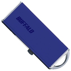 スライドアップ&TurboUSB機能搭載 USBメモリ 2GB ブルー