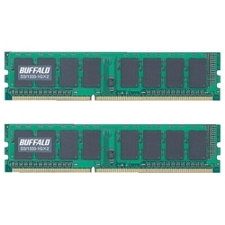PC3-10600 1333MHz対応 240Pin用 DDR3 SDRAM DIMM 1GB 2枚組