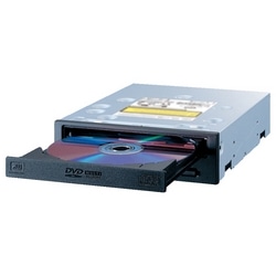 DVD-RAM/±R(1層/2層)/±RW対応 SATA用 内蔵DVDドライブ ブラック