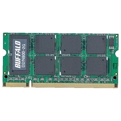 PC2-6400（DDR2-800）対応 DDR2 SDRAM 200Pin用 S.O.DIMM 2GB