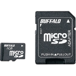 マイクロSD シングルアダプタ 1GB