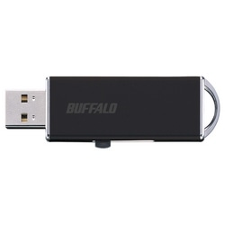 スライドアップ/ターボUSB機能搭載 USBメモリー ブラックモデル 16GB