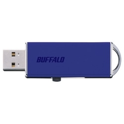 スライドアップ/ターボUSB機能搭載 USBメモリー ブルーモデル 16GB