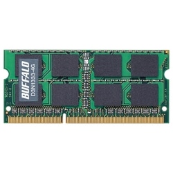 PC3-10600（DDR3-1333）対応 DDR3 SDRAM 204Pin用 S.O.DIMM 4GB