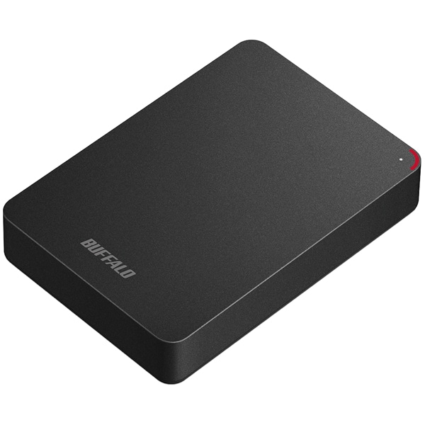 ミニステーション ターボPC EX2 Plus対応 耐衝撃＆USB3.0ポータブルHDD 4TB ブラック