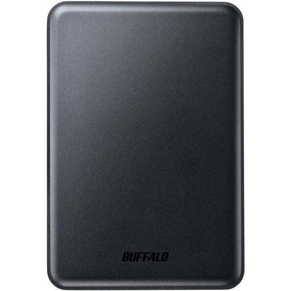 アルミ素材&スリム USB3.0用 ポータブルHDD 2TB ブラック