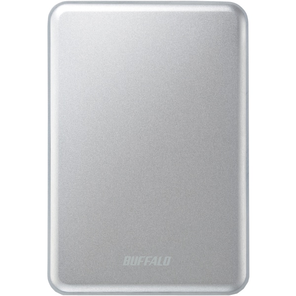 アルミ素材&スリム USB3.0用 ポータブルHDD 2TB シルバー