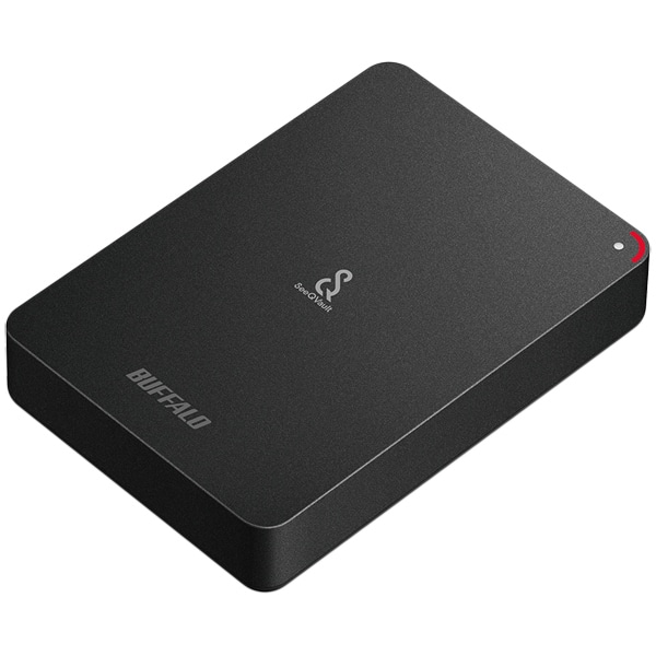 ミニステーション SeeQVault対応 耐衝撃＆USB3.0対応 ポータブルHDD 1TB