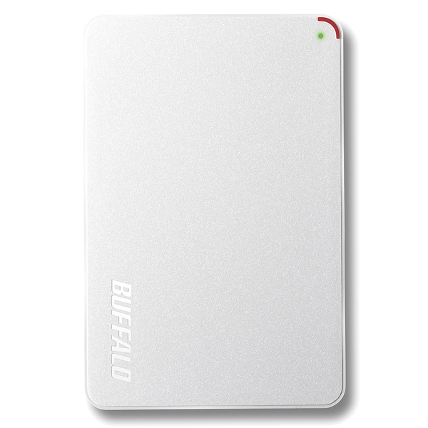 USB3.1（Gen1）/USB3.0用 ポータブルHDD 500GB ホワイト