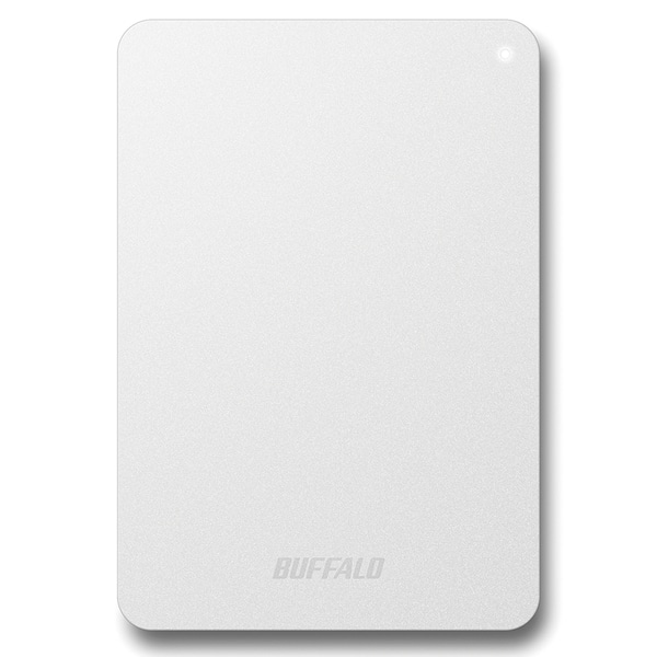 耐衝撃対応 USB3.1（Gen1）/USB3.0用 ポータブルHDD 500GB ホワイト