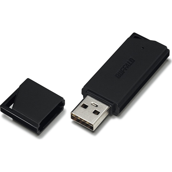 USB2.0 どっちもUSBメモリー 32GB ブラック