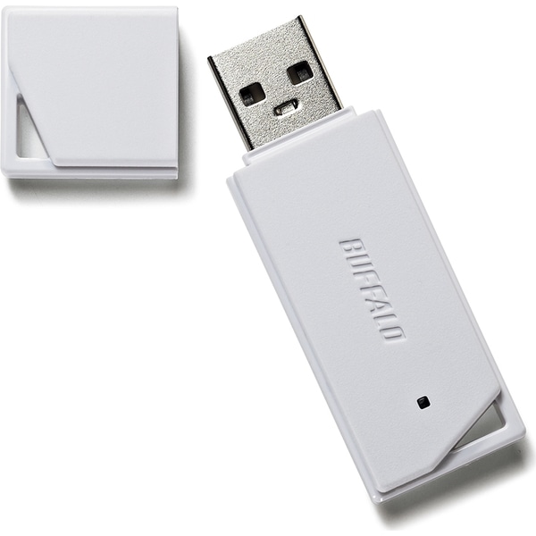 USB2.0 どっちもUSBメモリー 8GB ホワイト