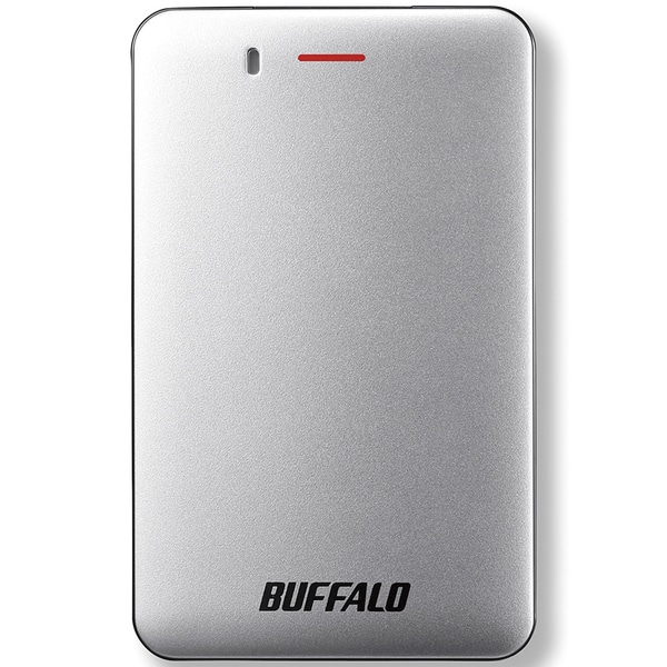 耐振動・耐衝撃 省電力設計 USB3.1（Gen1）対応 小型ポータブルSSD 120GB シルバー