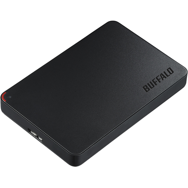 USB3.1(Gen1)/USB3.0用 ポータブルHDD 500GB ブラック