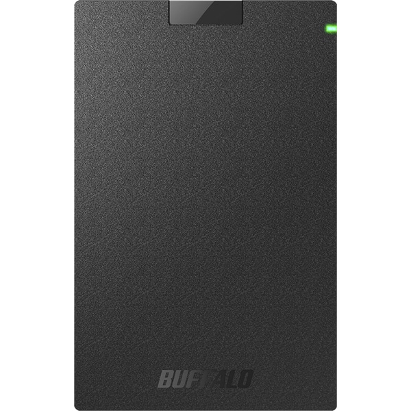 ミニステーション USB3.2(Gen.1)対応 ポータブルHDD スタンダードモデル ブラック 2TB