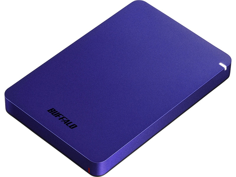 USB3.1（Gen.1）対応 耐衝撃ポータブルHDD 1TB ブルー