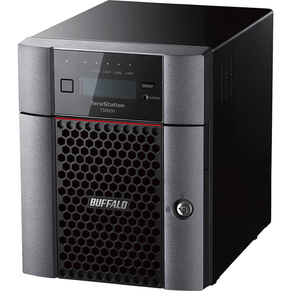 TeraStation TS6400DNシリーズ 4ベイ デスクトップNAS 24TB