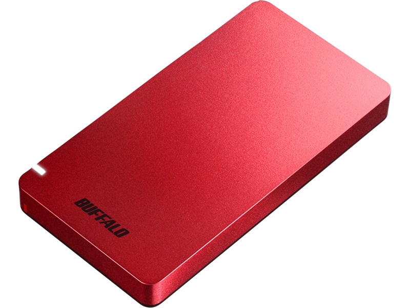 USB3.2(Gen2) ポータブルSSD 960GB レッド