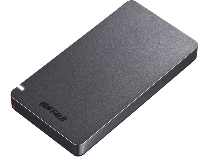 USB3.2(Gen2) ポータブルSSD 480GB ブラック