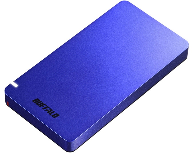 USB3.2(Gen2) ポータブルSSD 480GB ブルー