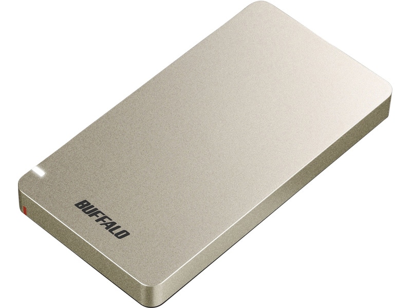 USB3.2(Gen2) ポータブルSSD 960GB ゴールド