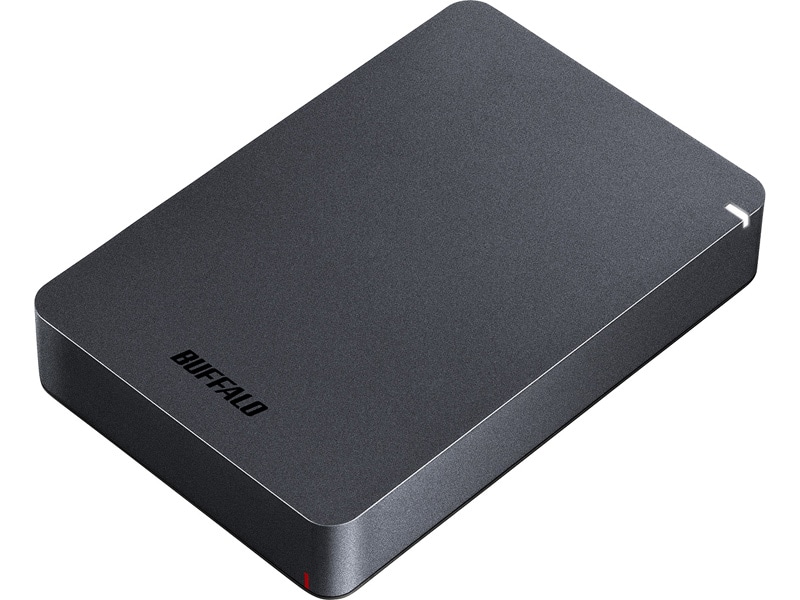 USB3.1（Gen.1）対応 耐衝撃ポータブルHDD 5TB ブラック