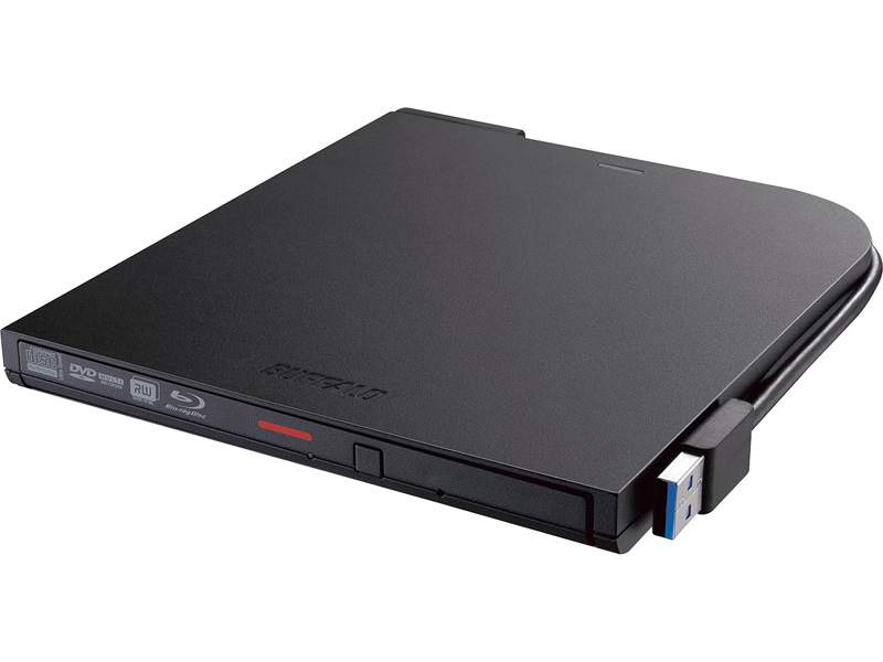 USB3.2（Gen1）対応 ポータブルBDドライブ 書込みソフト添付 ブラック