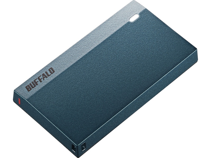 USB3.2（Gen1） 超小型ポータブルSSD 960GB モスブルー