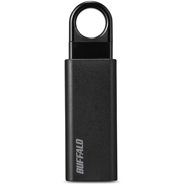 USB3.1(Gen1)対応 ノックスライドUSBメモリー 128GB ブラック