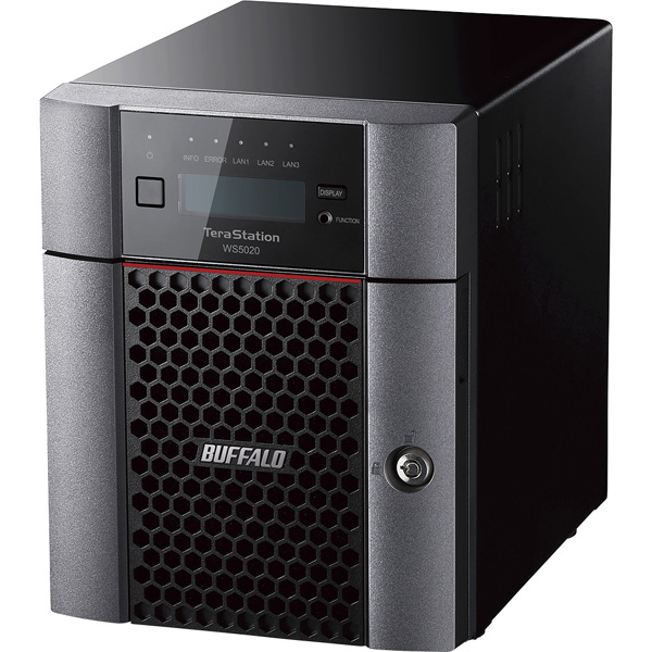 TeraStation WS IoT 2022 for Storage Workgroup Edition搭載デスクトップNAS 4ベイ 4TB