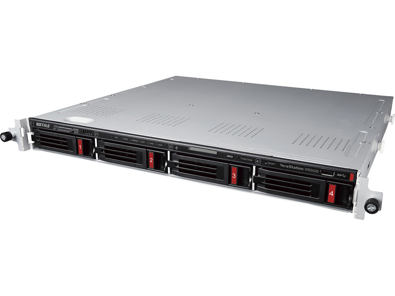TeraStation WS IoT 2022 for Storage Workgroup Edition搭載ラックマウントNAS 4ベイ 16TB