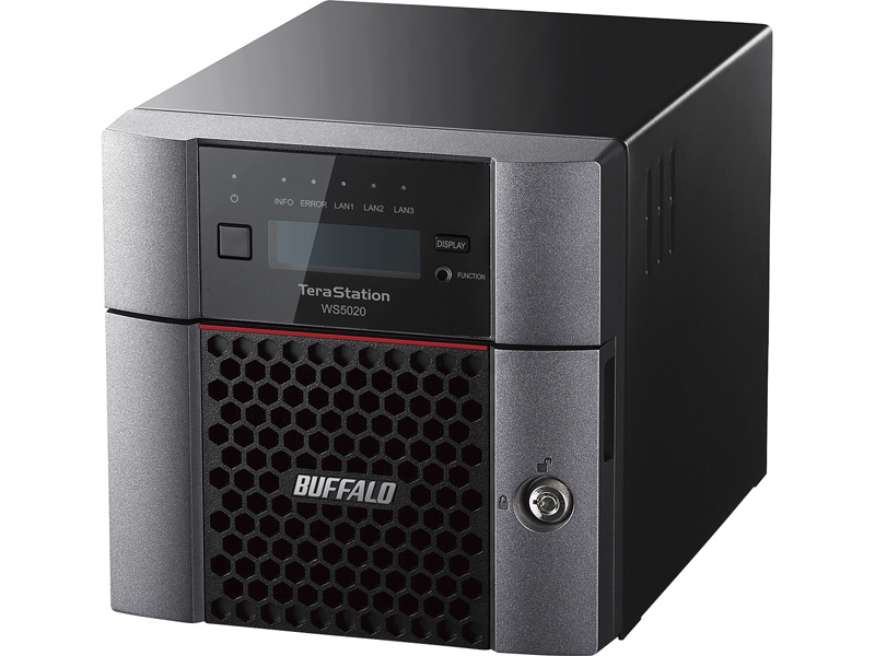 TeraStation WS IoT 2022 for Storage Workgroup Edition搭載デスクトップNAS 2ベイ 4TB