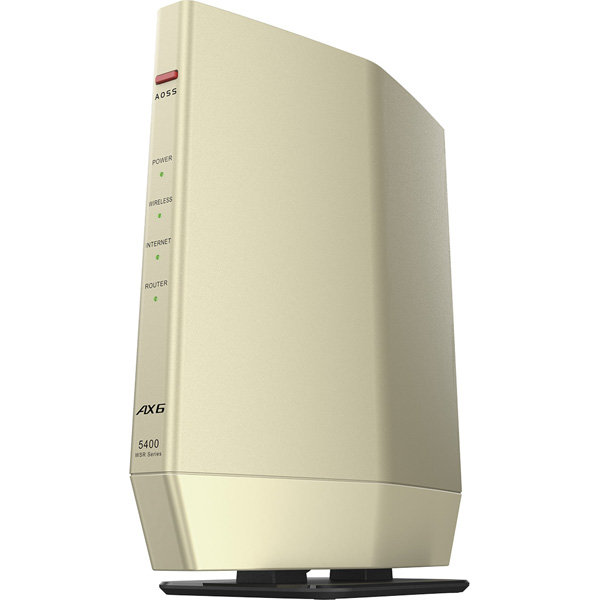 無線LAN親機 11ax/ac/n/a/g/b 4803+573Mbps シャンパンゴールド