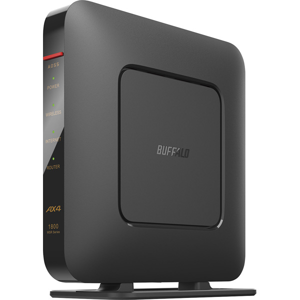 無線LAN親機 11ax/ac/n/a/g/b 1201+573Mbps ブラック
