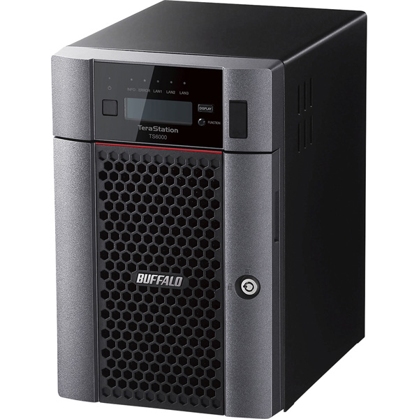 TeraStation TS6000シリーズ 6ベイ デスクトップNAS 72TB