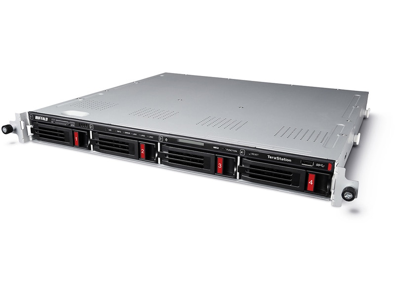 TeraStation TS5010シリーズ 4ベイ ラックマウントNAS 48TB