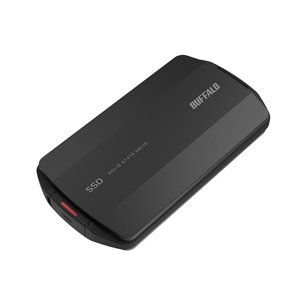 PC対応 USB3.2(Gen2)対応 高速モデル Type-A/C対応 SSD 4.0TB ブラック