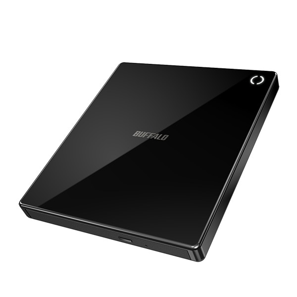 スマホ用CDレコーダー「ラクレコ+」DVD再生＆microSDスロット搭載モデル ブラック