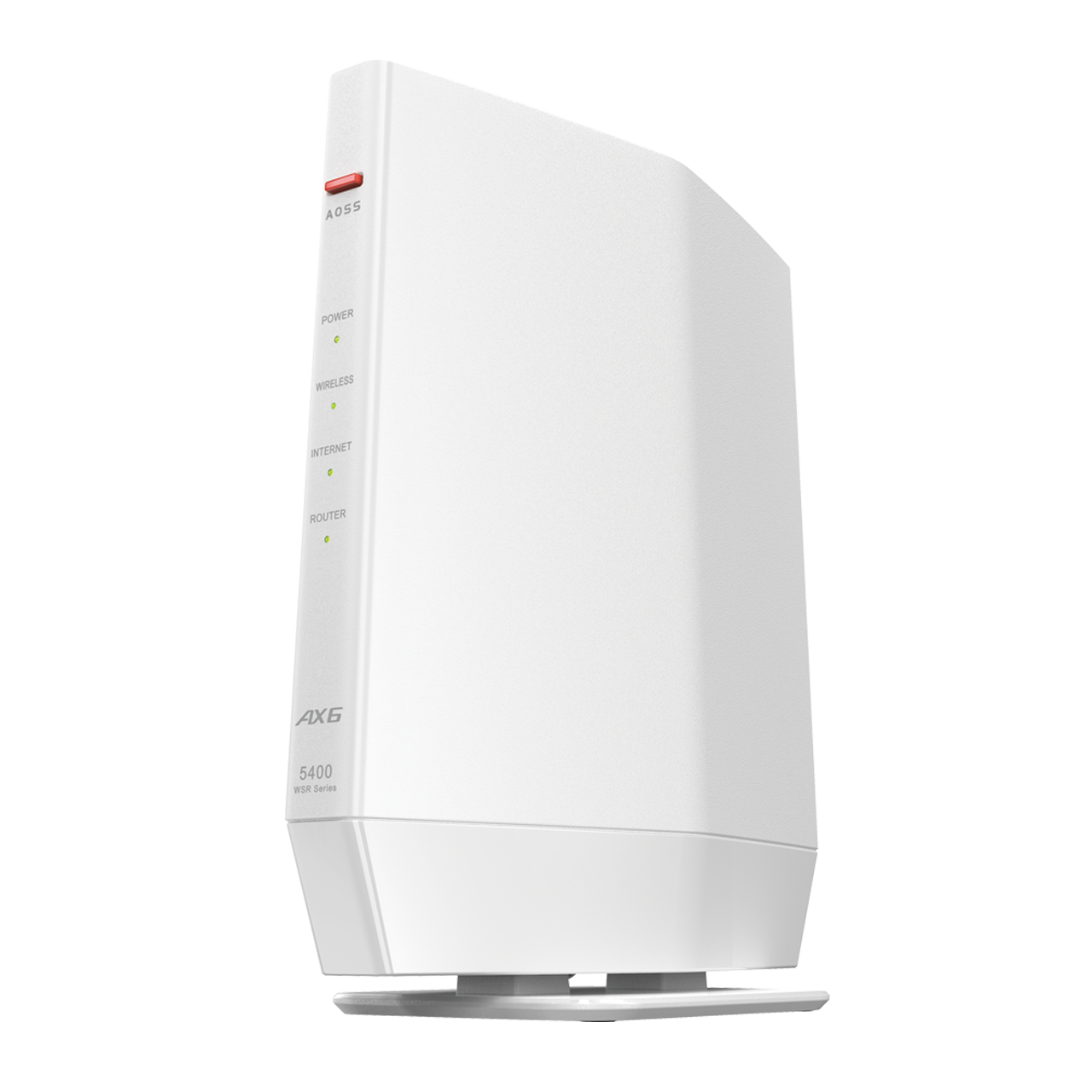 WSR-5400AX6P/DWH 無線LAN親機 WiFiルーター 11ax/ac/n/a/g/b 4803+573Mbps WiFi6/Ipv6対応 ネット脅威ブロッカー2ベーシック搭載 ホワイト