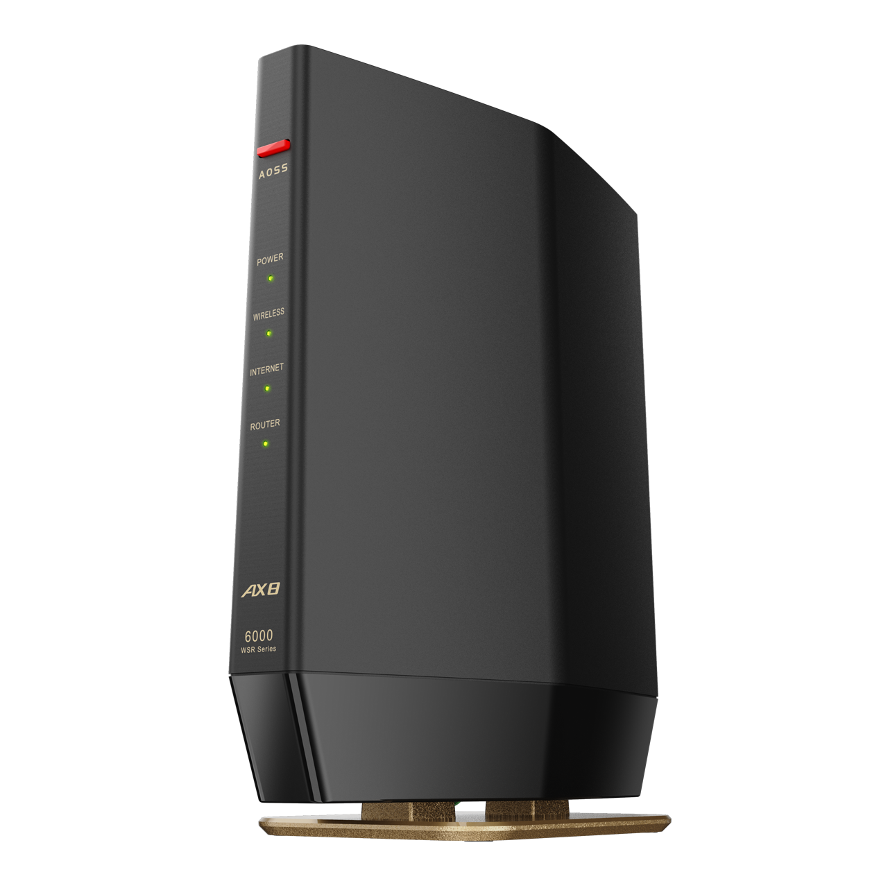 無線LAN親機 WiFiルーター 11ax/ac/n/a/g/b 4803+1147Mbps WiFi6/Ipv6対応 ネット脅威ブロッカー2ベーシック搭載 マッドブラック
