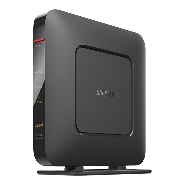 無線LAN親機 11ax/ac/n/a/g/b 1201+573Mbps ブラック