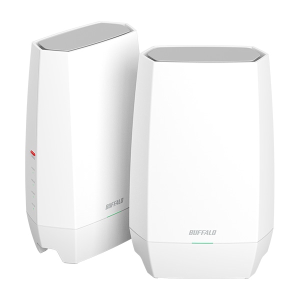 AirStation Wi-Fi 6E 対応トライバンドルーター 2個セット